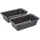 Amazon Basics Brotbackform 2er-Set 27 x 15 x 7 cm