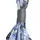 LASCANA Maxikleid Sommerkleid Paisley Blau 34