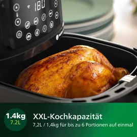 Philips 5000 Series Airfryer XXL Connected HD9285/96 Schwarz