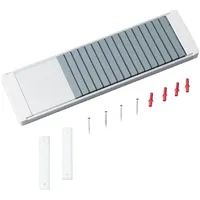 Ultradex T-Kartentafel 529120 20 Karten 8,4 x 51 cm Silber