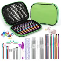 luxuskollektion 60-teiliges Häkelnadel-Set mit