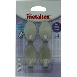 Metaltex Garderobenhaken Lilliput Silber