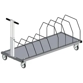 rocholz Untertischmagazin SYSTEM 2000 fahrbar 1600x600x604 mm