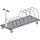 rocholz Untertischmagazin SYSTEM 2000 fahrbar 1600x600x604 mm