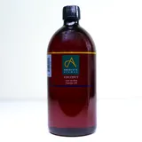 Absolute Aromas fraktioniertes flüssiges Kokosöl 1 L - 100% natturein, natürlich, tierversuchsfrei, vegan, gentechnikfrei - Für Haare, Haut, Massage und aromatherapische Öle geeignet