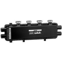 Heizkreisverteiler 2-Fach mit integrierter hydraulischer Weiche