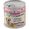 Landfleisch Dog Classic Geflügel mit Lachs & Gartengemüse 800g