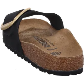 Birkenstock Madrid Big Buckle Nubukleder schwarz 36