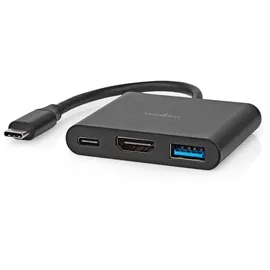 Nedis USB 3.0 Adapter 10 m Schwarz