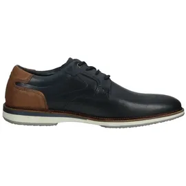 BULLBOXER Halbschuhe Herren Navy/Braun 43