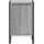 vidaXL Nachtschrank Graues Sonoma 39,5 x 30 x 50 cm Grau