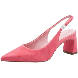 TAMARIS Damen Sling Pump mit Blockabsatz Leder, pink, 39 EU