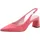 TAMARIS Damen Sling Pump mit Blockabsatz Leder, pink, 39 EU