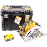 DeWalt DCS 572 NT Akku-Handkreissäge 18V 184 x 16 mm + 1x Akku 5,0 Ah + T-STAK - ohne Ladegerät