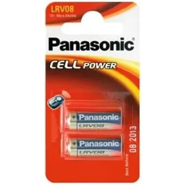 Panasonic LRV08 Micro Alkali-Batterie, 12V, 2er Pack, Alkaline