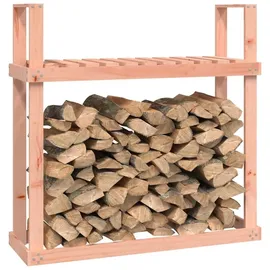 vidaXL Kaminholzregal Massivholz 110 x 35 x 108,5 cm