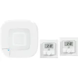 eQ-3 Homematic IP Funk Starter Kit smarte Fußbodenheizung für 2 Räume HmIP-HAP2+HmIP-BWTH