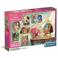 CLEMENTONI 37046 Puzzle 1000 Teile Disney Collection Compact Disney Princess