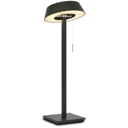 Oligo Glance LED Tischleuchte gerade schwarz matt