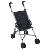 vertbaudet Puppen Accessoires-Set Puppen-Buggy blau