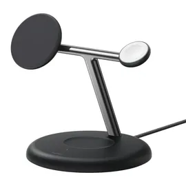 Belkin UltraCharge 25W Qi2 3in1 Charging Stand Black - Schwarz