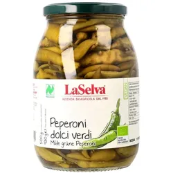 LaSelva Milde grüne Peperoni sauer eingelegt bio