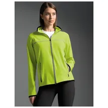 TRIGEMA Trainingsjacke TRIGEMA "TRIGEMA Praktische Sportjacke aus Microfaser", Damen, Gr. XL, gelb (lemon), 92% Polyester, 8% Elasthan, Jacken