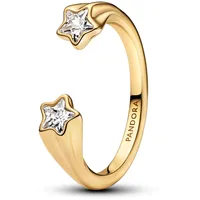 Pandora 163582C01 Ring für Damen Sternschnuppen Goldfarben, 58/18,5