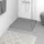 vidaXL Duschwanne Smc Grau 80x80 cm