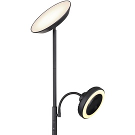 GLOBO LED Deckenfluter Touchdimmer Ventilator, 20W 850lm 2700K, 4000K,