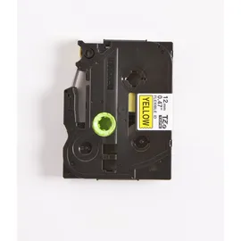 Brother TZ eFX631 12mm schwarz auf gelb