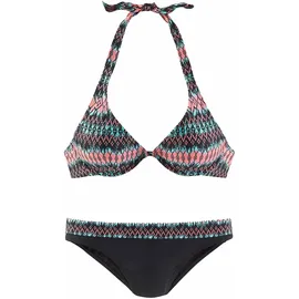 HOMEBOY Bügel-Bikini Damen Schwarz/Rosa 44 Cup E