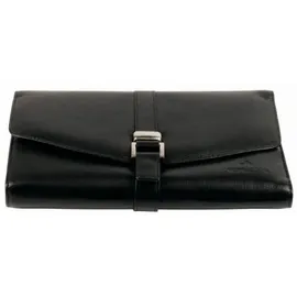 Windrose Schmucktasche Xl nappa/schwarz (Vollrindleder)