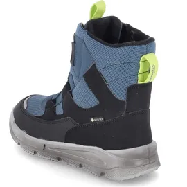 superfit Jungen Mars Warm Gefütterte Gore-tex Schneestiefel, Blau Schwarz 8010, 37 EU