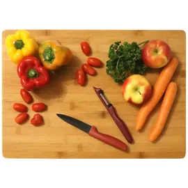 Dune Design DuneDesign XXL Bambus Holz Schneidbrett Holzbrett Küche