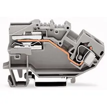 WAGO 784-623 Potenzialklemme 10mm Zugfeder Belegung: L Grau 25St.