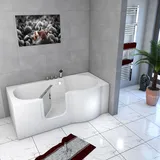 Acquavapore - Seniorenwanne Mit Tür S12-th-l Badewanne 170x85cm