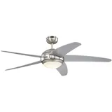 Deckenventilator Bendan LED Silber mit Fernbedienung