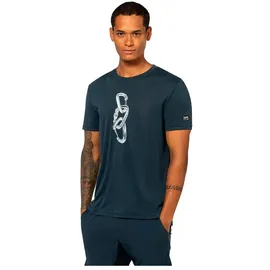 super.natural Herren Carabineri T-Shirt (Größe L, blau)