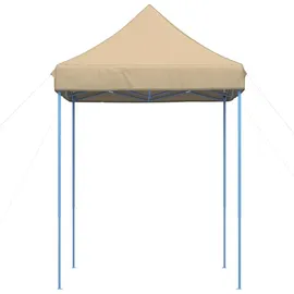 vidaXL Partyzelt Faltbar Pop-Up Beige 200x200x306 cm