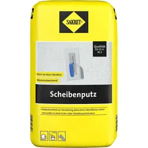 Sakret Scheibenputz 25 kg 2 mm Körnung weiß