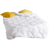 Traumschlaf Basic Faser Ganzjahresdecke medium, Füllung: 100% Polyester 155x200 cm