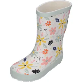 Koel WELLIE BARE MULTI Gummistiefel White Flowers 27