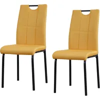 Hti-Living Stuhl Denton Gelb