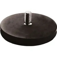 Industrial Quality Supplies Flachgreifermagnet Set 2-teilig mit Gewindestutzen, Neodym,⌀