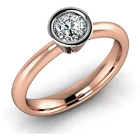 Verlobungsring VR02 750er Rot-/Weiflgold - 3470