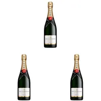 Moët & Chandon Impérial Brut Champagner, 0,75L (Packung mit 3)