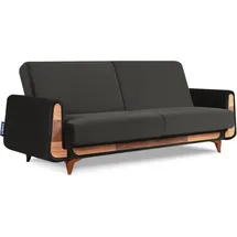 Konsimo Gustavo Sofa 3-sitzer Mit Schlaffunktion, Grau - Konsimo®