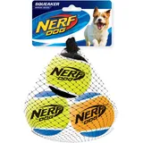 Nerf Dog mit Quietscher, - M / 3er Set
