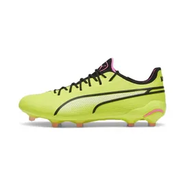 Puma King Ultimate AG/FG Herren Electric Lime/Black/Poison Pink 42